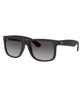 משקפי שמש RAY BAN מסגרת פלסטיק שחורה מט מידה 55-16