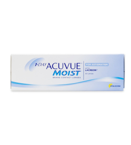 עדשות יומיות טוריות 1Day Acuvue Moist For Astigmatism