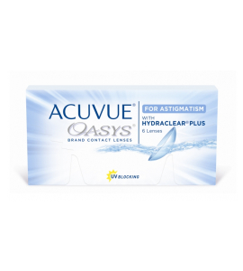 עדשות מגע דו שבועיות טוריות Acuvue Oasys For Astigmatism  